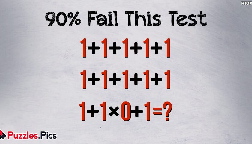 Prueba de sentido común: el 90 % no responde correctamente a esta pregunta @ Puzzles.pics