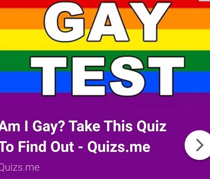 PRUEBA GAY ¿Soy gay?