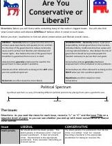 Prueba de afiliación política: ¿cuál es su posición?
