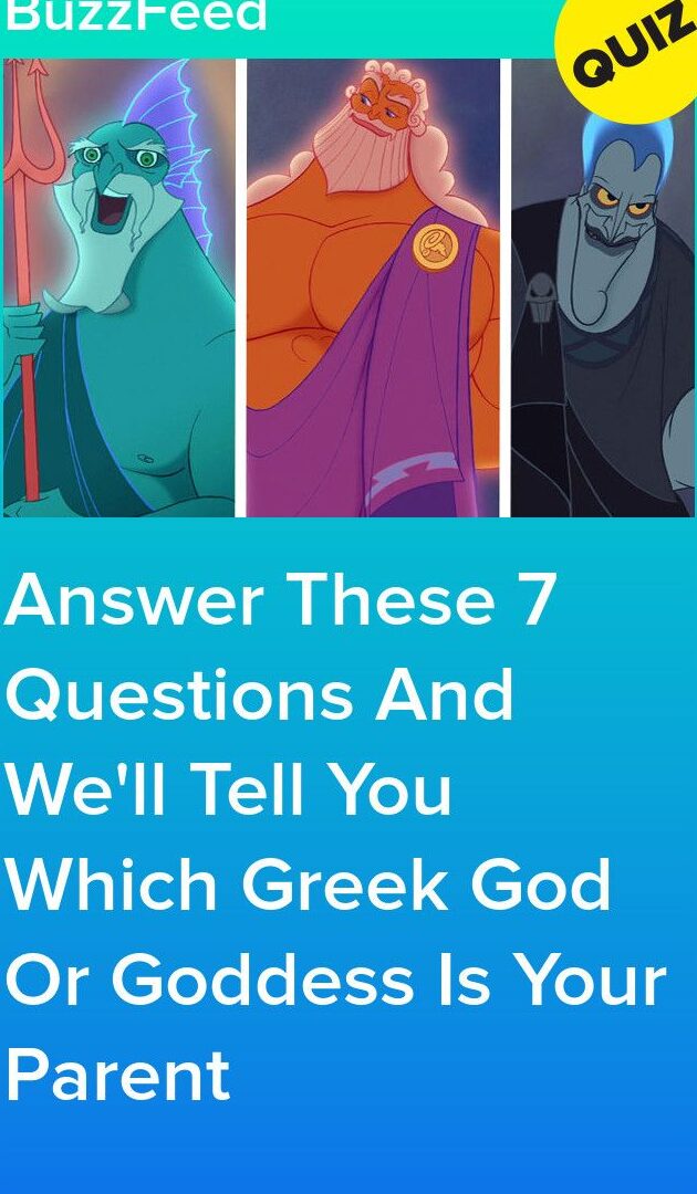 ¿Qué dios o diosa griega es tu padre?
