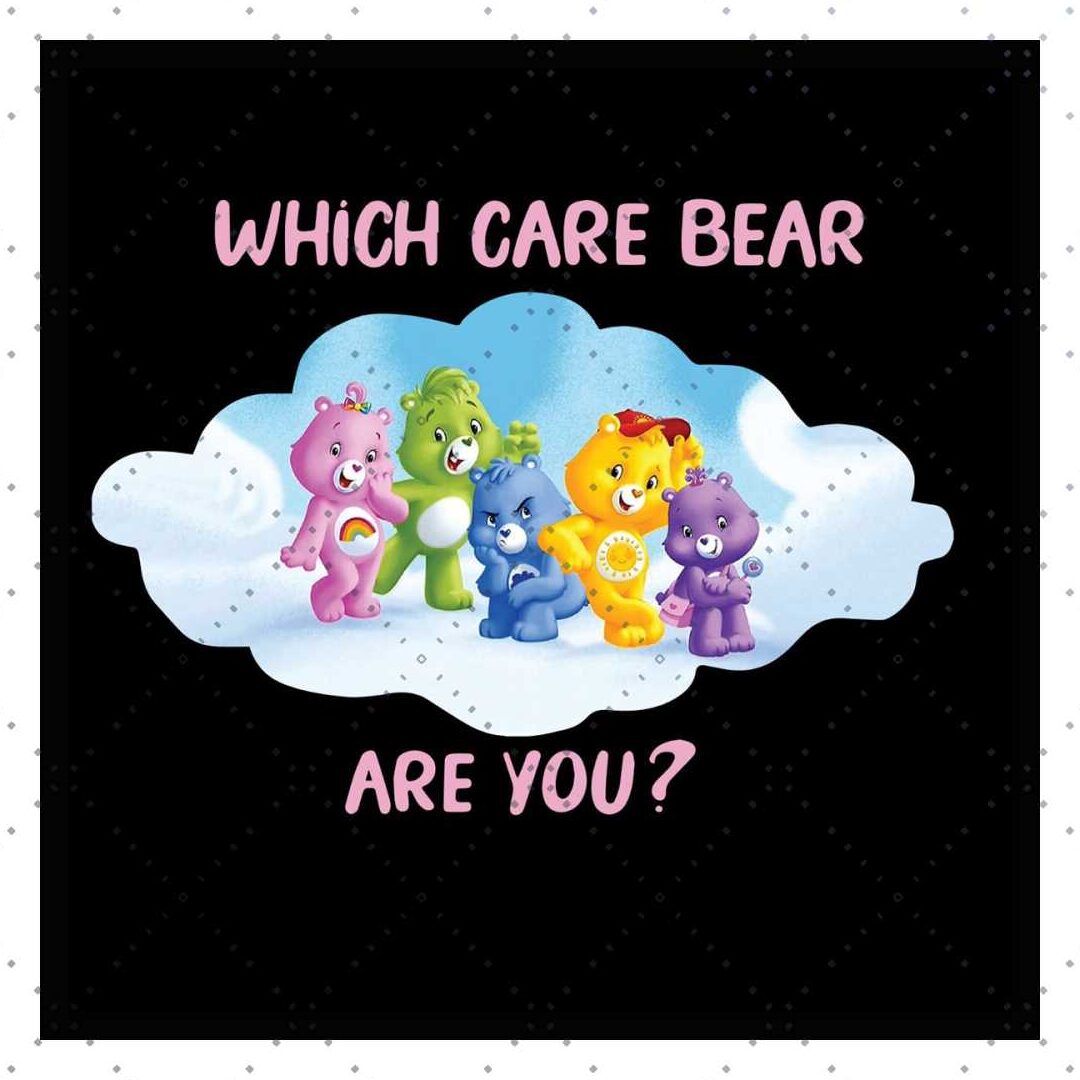 ¿Qué osito cariñoso eres? Team Girl SVG, Tendencia SVG, Care Be ...