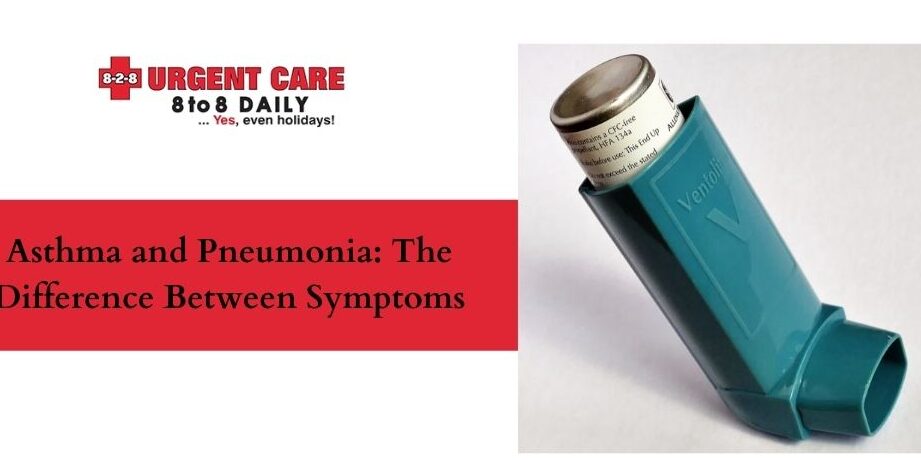 Asma y neumonía: la diferencia entre síntomas